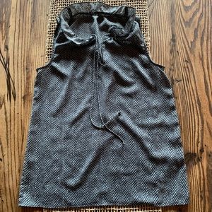 Ann Taylor Loft Ruffle tank blouse